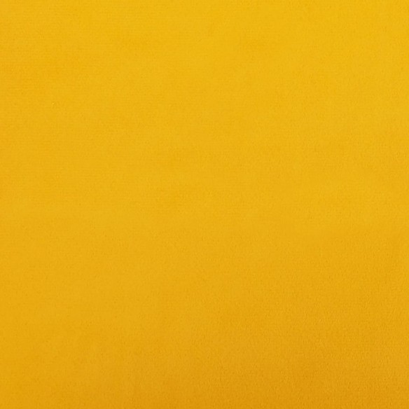Fauteuil à bascule pieds en bois massif d'hévéa Jaune Velours