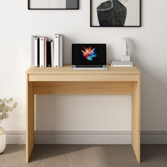 Bureau Chêne sonoma 90x40x72 cm 