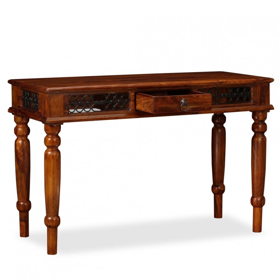 Table d'écriture Bois massif de Sesham 120 x 50 x 76 cm