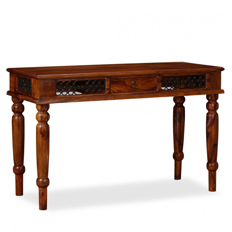 Table d'écriture Bois massif de Sesham 120 x 50 x 76 cm