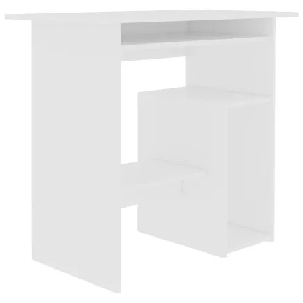 Bureau Blanc 80 x 45 x 74 cm Aggloméré 2