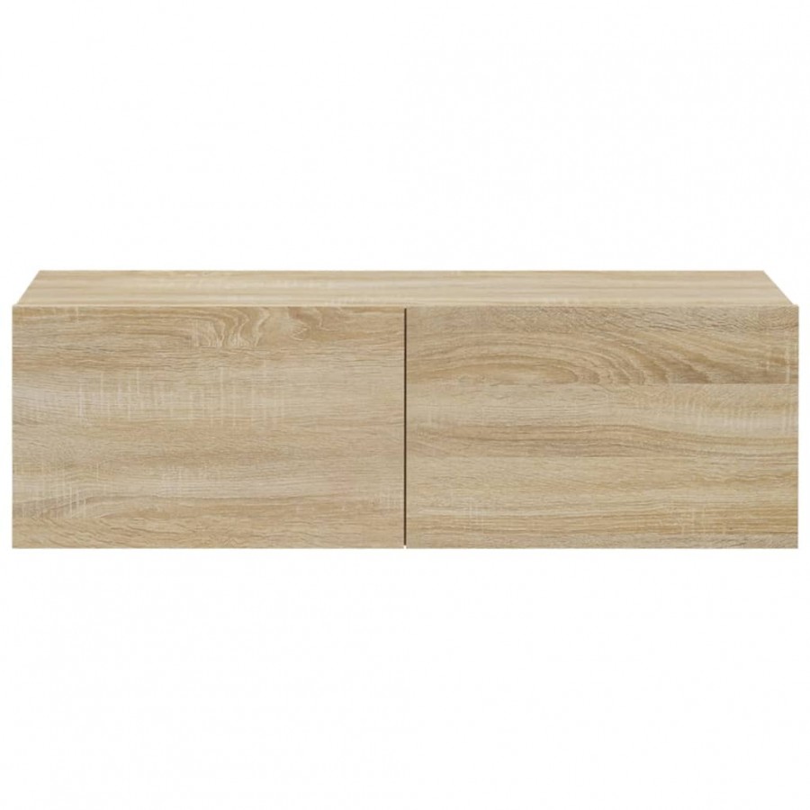 Meubles TV muraux 4 pcs Chêne sonoma 100x30x30 cm