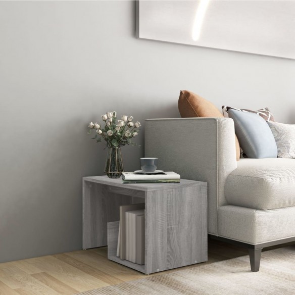 Table d'appoint Sonoma gris 59x36x38 cm 