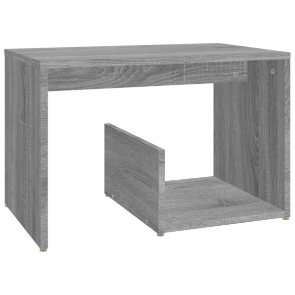 Table d'appoint Sonoma gris 59x36x38 cm 