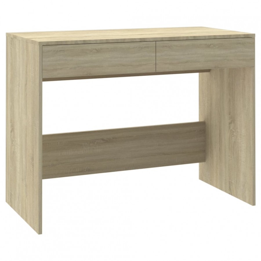 Bureau Chêne sonoma 101x50x76,5 cm Aggloméré