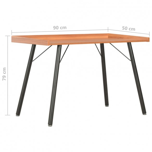 Bureau Marron 90x50x79 cm
