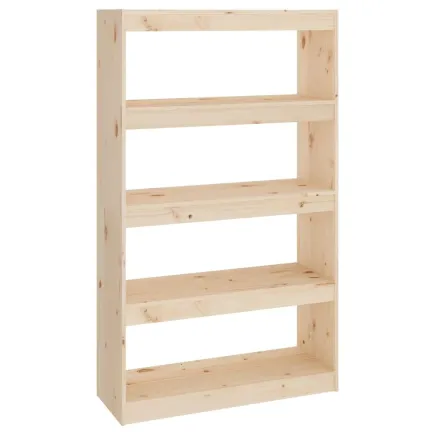 Bibliothèque/Séparateur de pièce 80x30x135,5 cm Bois de pin 2