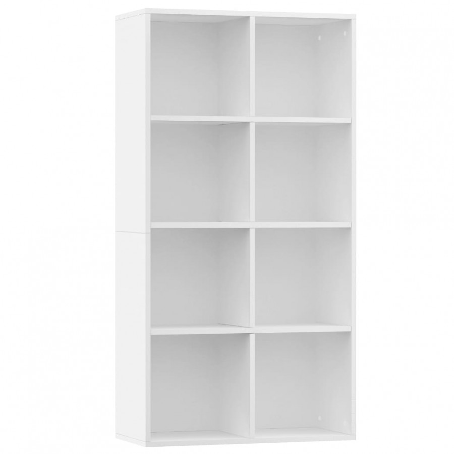Bibliothèque/Buffet Blanc 66x30x130 cm 