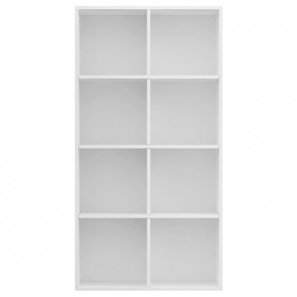 Bibliothèque/Buffet Blanc 66x30x130 cm 