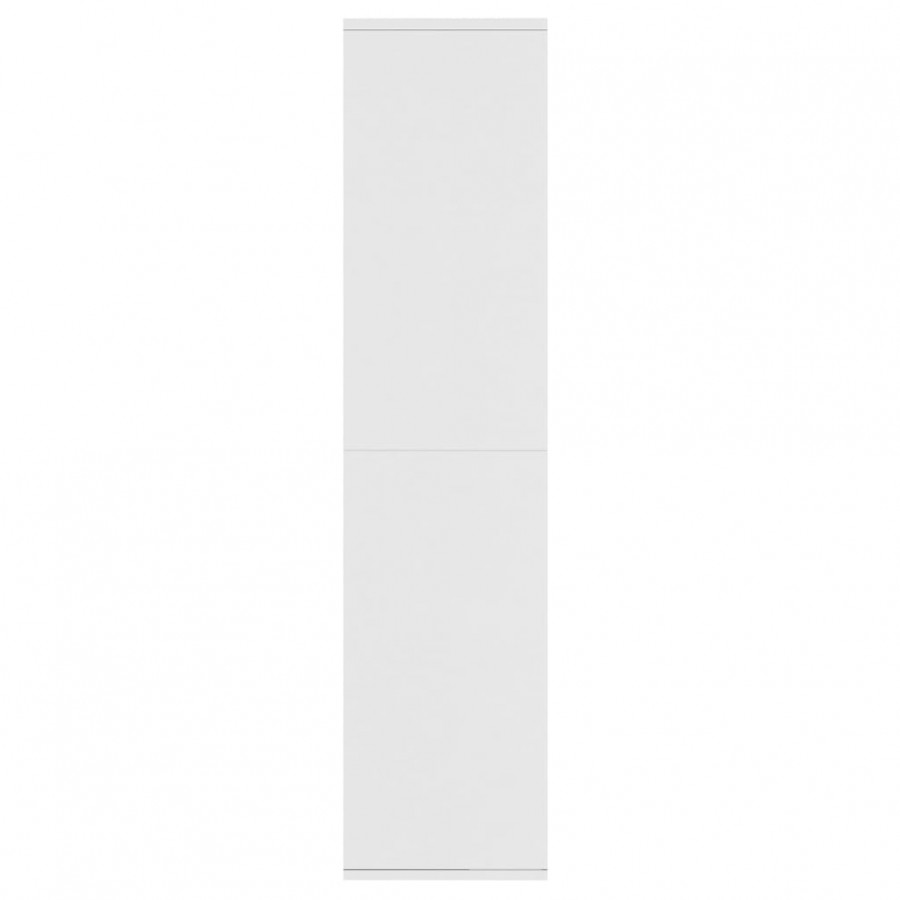 Bibliothèque/Buffet Blanc 66x30x130 cm 