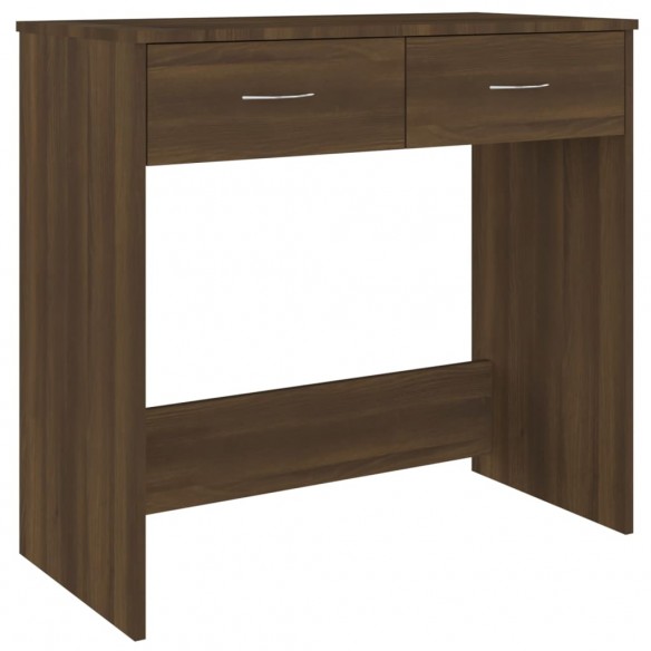 Bureau Chêne marron 80x40x75 cm 