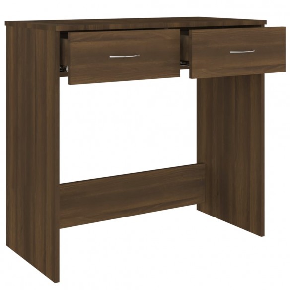 Bureau Chêne marron 80x40x75 cm 