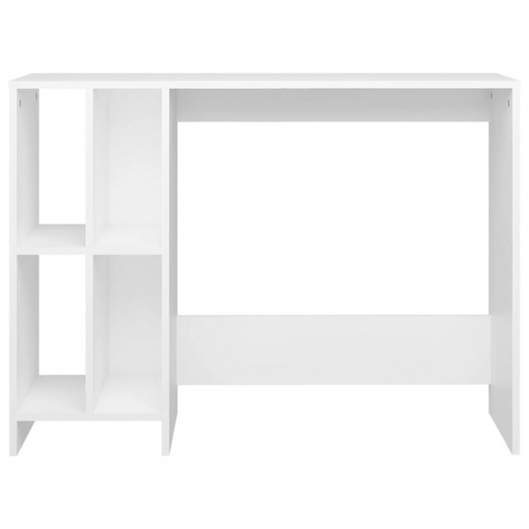 Bureau d'ordinateur portable Blanc 102,5x35x75 cm Aggloméré