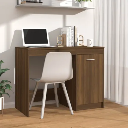 Bureau Chêne marron 100x50x76 cm 