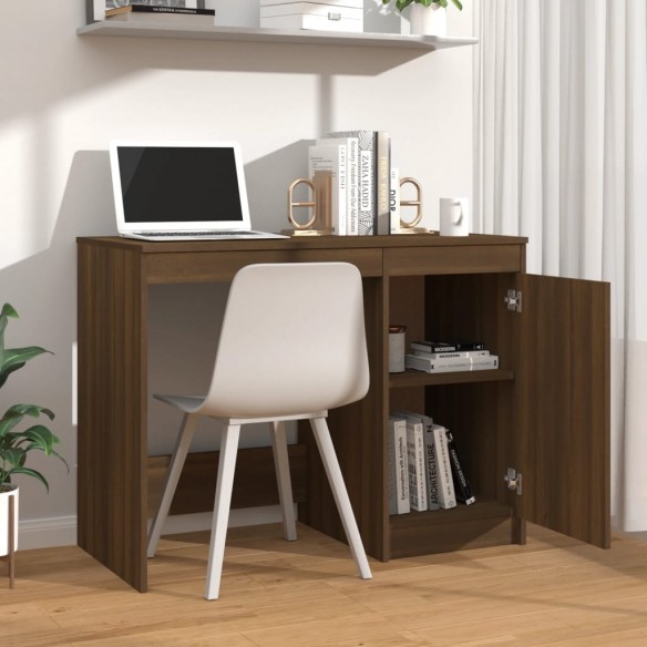 Bureau Chêne marron 100x50x76 cm 