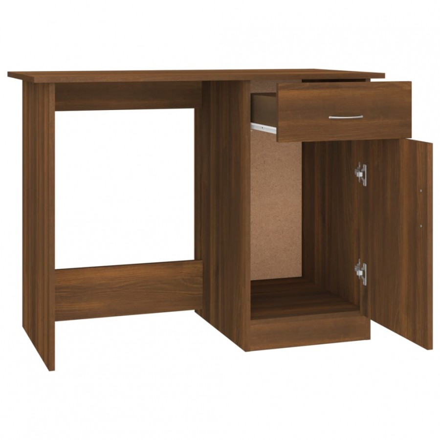 Bureau Chêne marron 100x50x76 cm 
