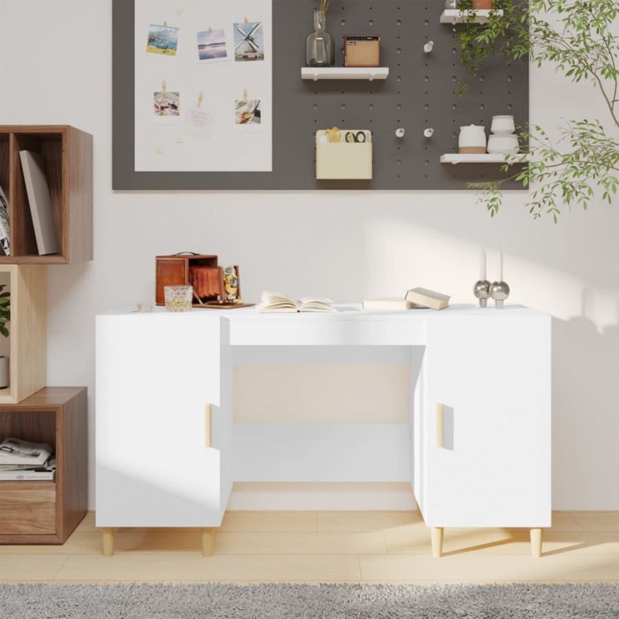Bureau Blanc 140x50x75 cm 