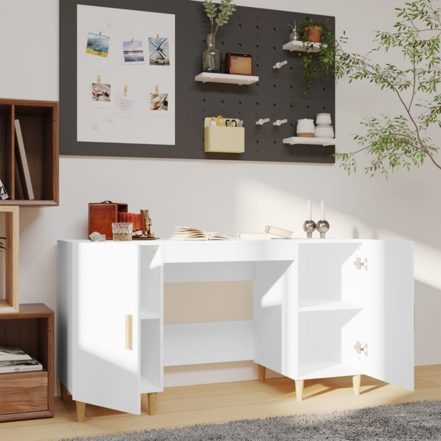 Bureau Blanc 140x50x75 cm 