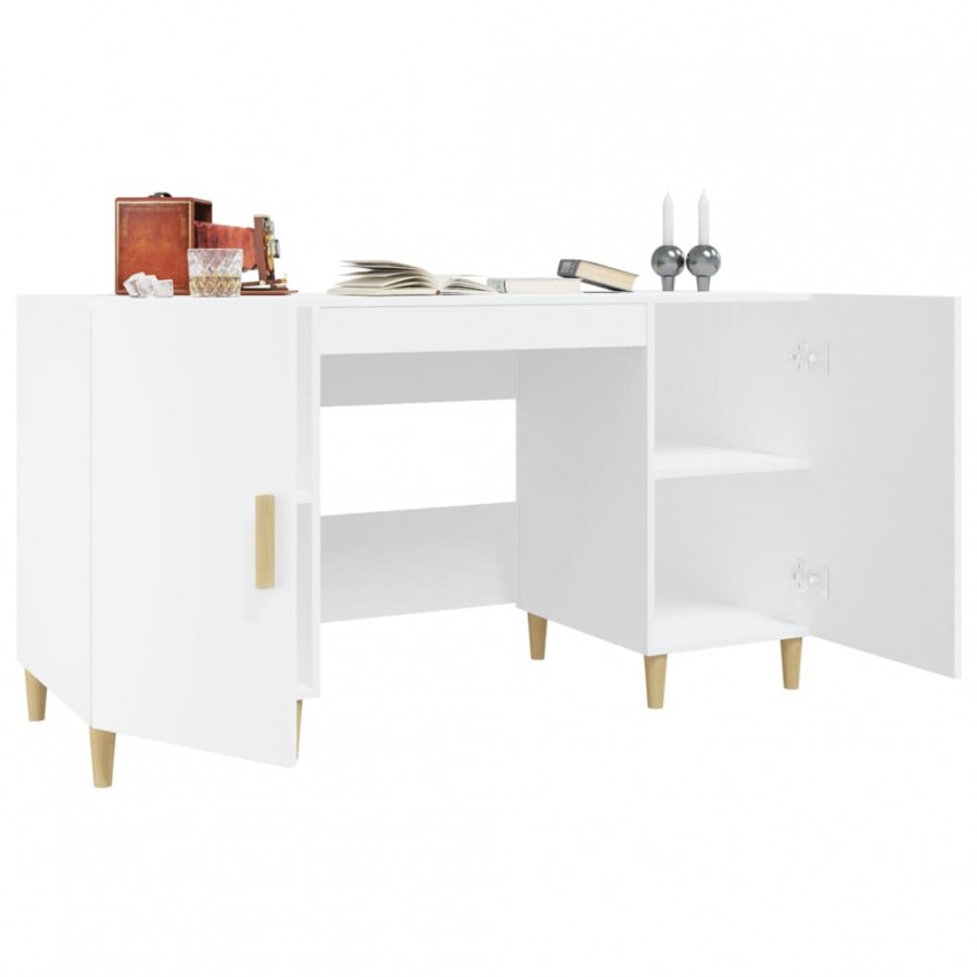 Bureau Blanc 140x50x75 cm 