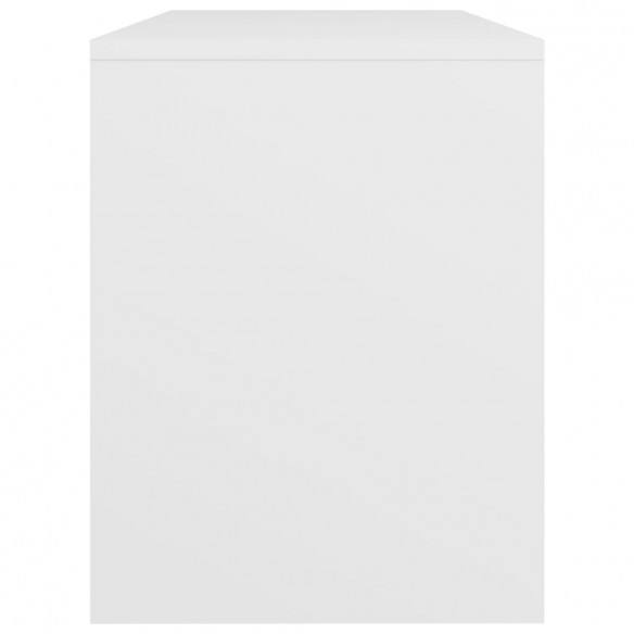 Tabouret de toilette Blanc 70x35x45 cm 
