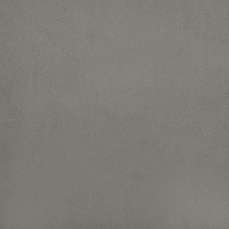 Matelas de lit à ressorts ensachés Gris clair 140x200x20 cm