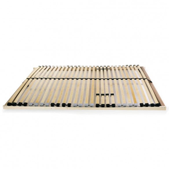 Cadre avec 28 lattes 7 zones 140 x 200 cm