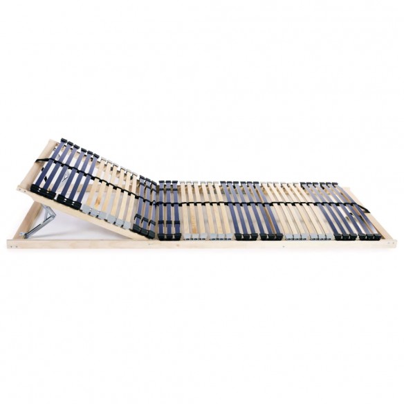 Cadre avec 42 lattes 7 zones 90 x 200 cm