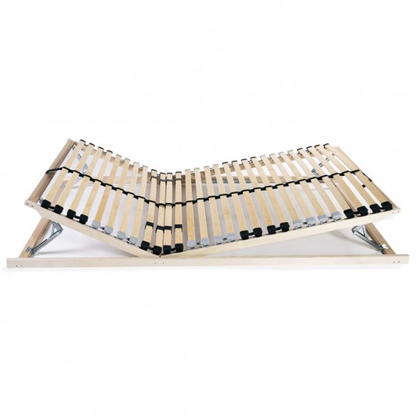 Cadre avec 28 lattes 7 zones 70 x 200 cm