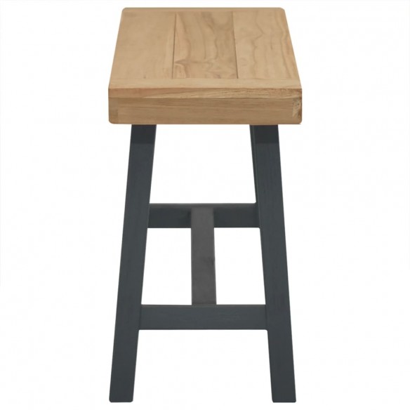 Banc 110 cm Bois massif de teck