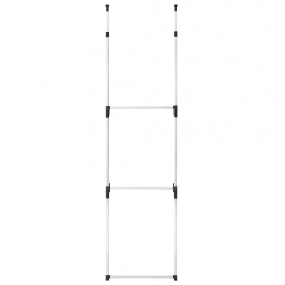 Système de garde-robe télescopique avec barres Aluminium