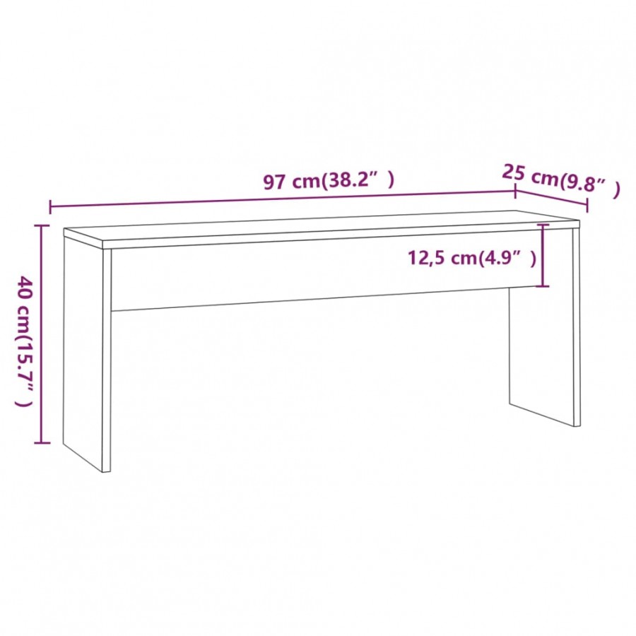 Ensemble de salle à manger 3 pcs Blanc Aggloméré