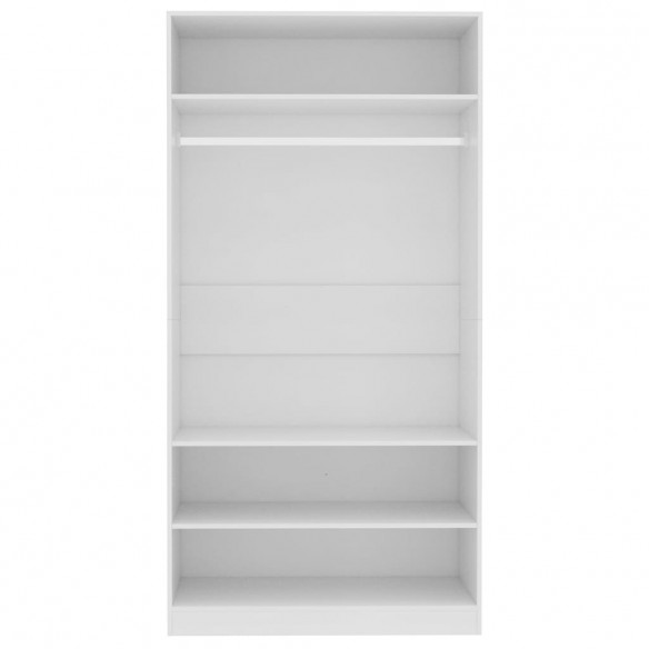 Garde-robe Blanc 100 x 50 x 200 cm 