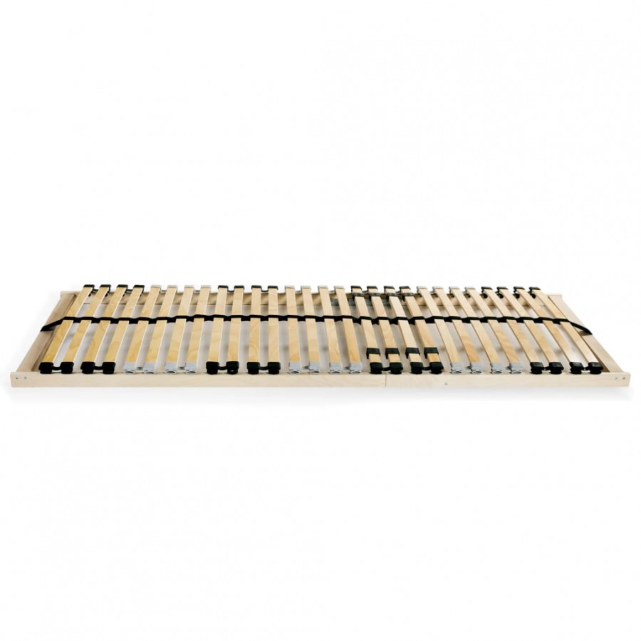 Cadre avec 28 lattes 7 zones 80 x 200 cm