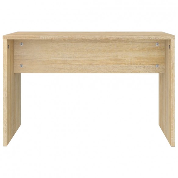 Tabouret de toilette Chêne sonoma 70x35x45 cm 