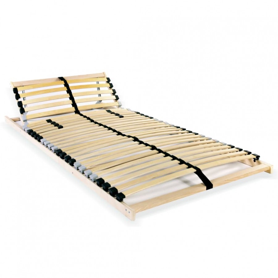 Cadre avec 28 lattes 7 zones 80 x 200 cm