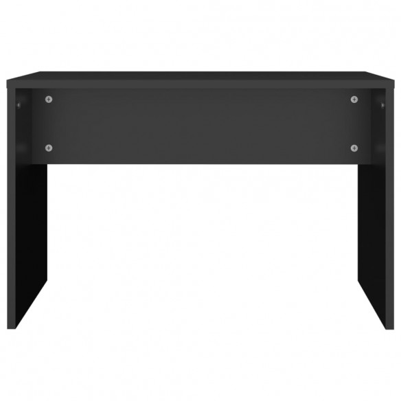 Tabouret de toilette Noir 70x35x45 cm 