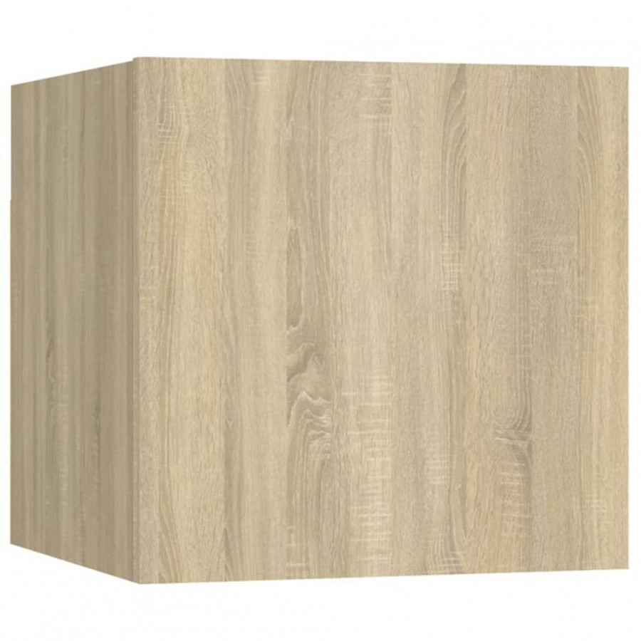 Ensemble de meubles TV 7 pcs Chêne sonoma 