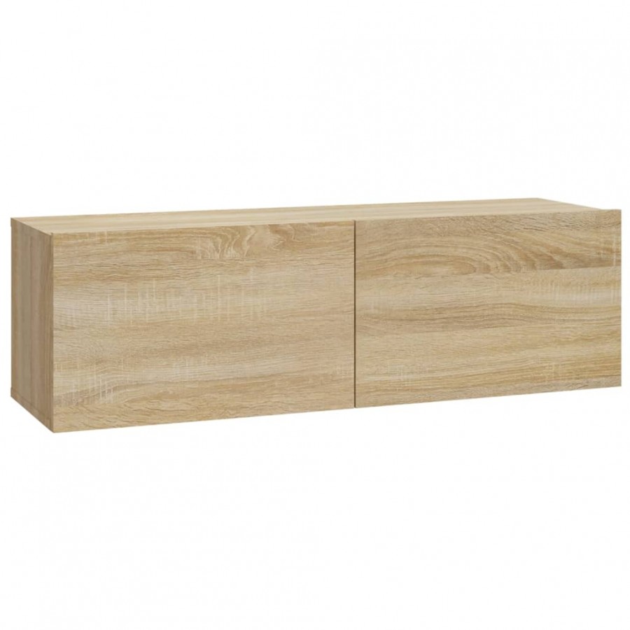 Ensemble de meubles TV 7 pcs Chêne sonoma 