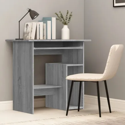 Bureau Sonoma gris 80x45x74 cm 