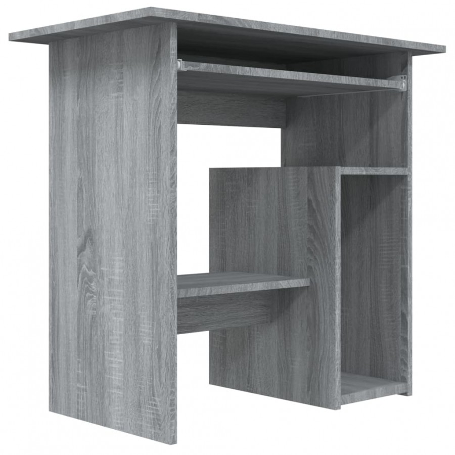 Bureau Sonoma gris 80x45x74 cm 