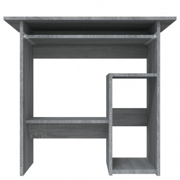 Bureau Sonoma gris 80x45x74 cm 