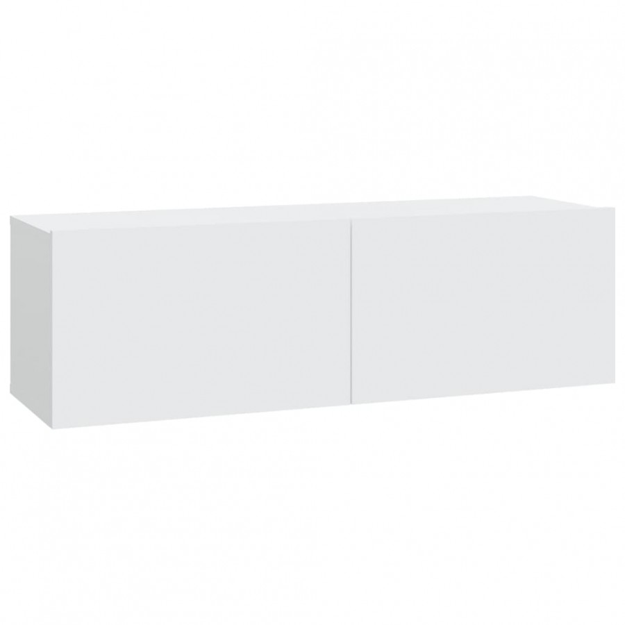 Meuble TV mural Blanc 