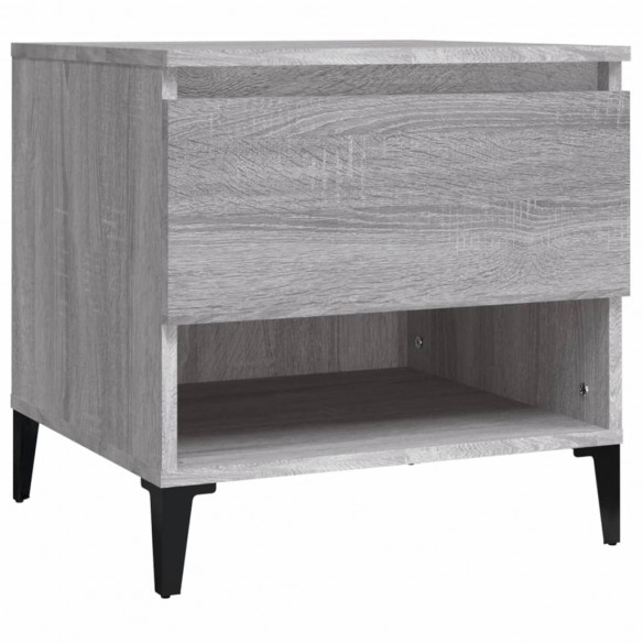 Table d'appoint Sonoma gris 50x46x50 cm 