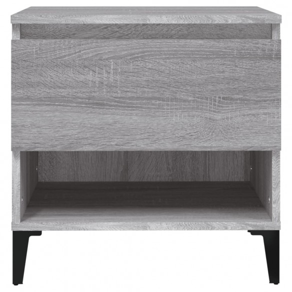 Table d'appoint Sonoma gris 50x46x50 cm 