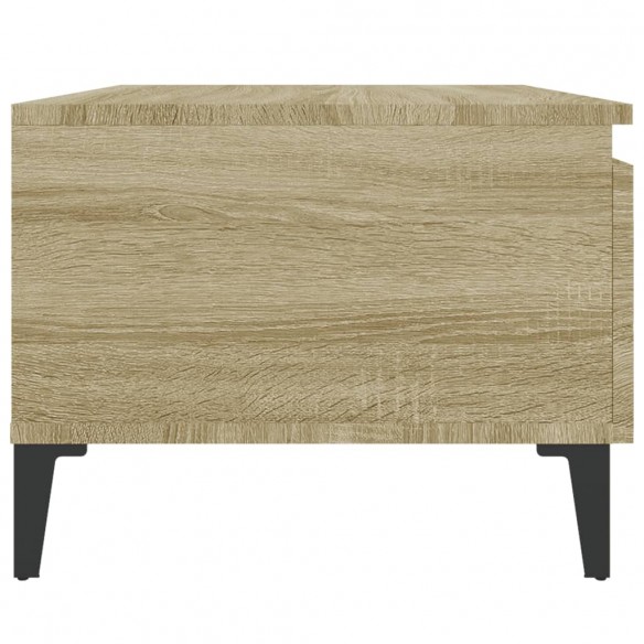 Table d'appoint Chêne sonoma 50x46x35 cm 