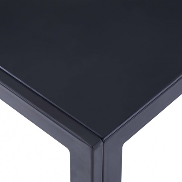 Mobilier de salle à manger 7 pcs Rouge bordeaux
