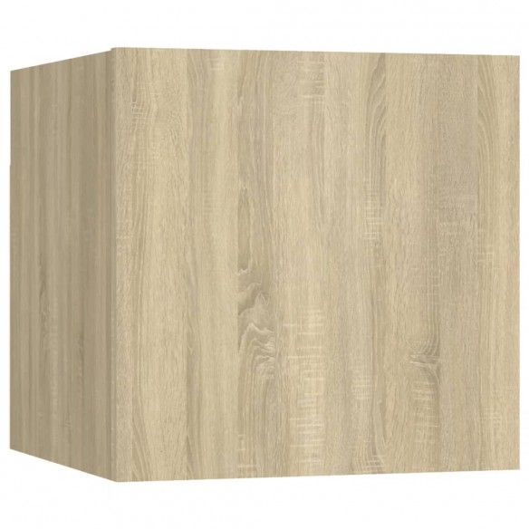 Ensemble de meubles TV 8 pcs Chêne sonoma 