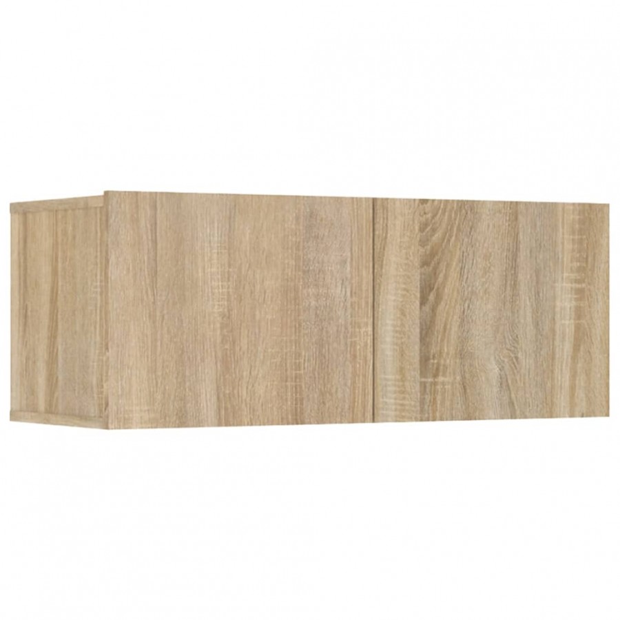 Meubles TV 4 pcs Chêne Sonoma 80x30x30 cm 