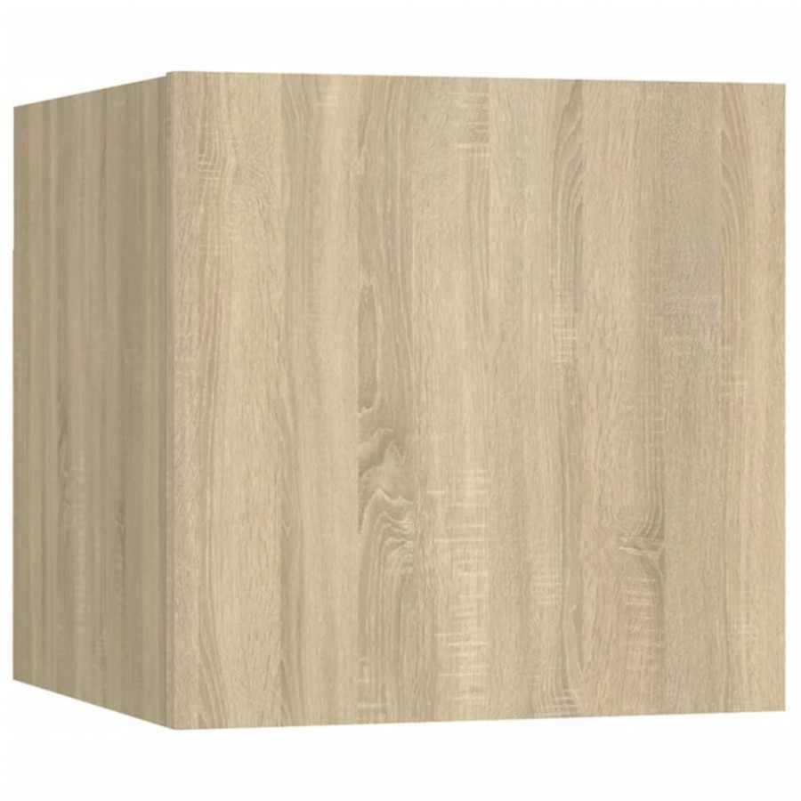 Ensemble de meubles TV 8 pcs Chêne sonoma 