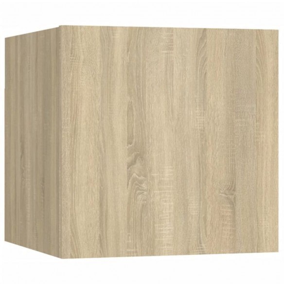 Ensemble de meubles TV 8 pcs Chêne sonoma 